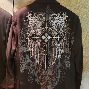 Men's el general 1901 black blazer